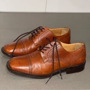Magnanni cap top leather dress shoes